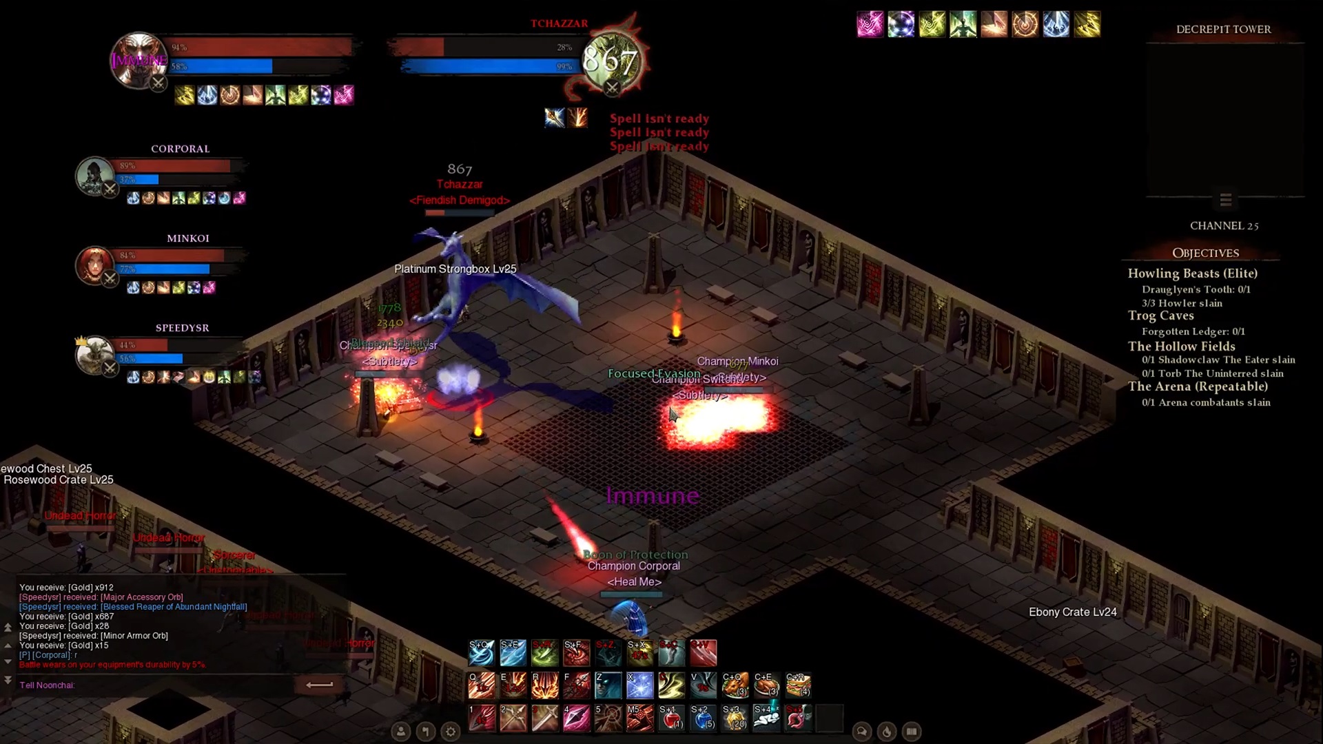 Dreadmyst gameplay